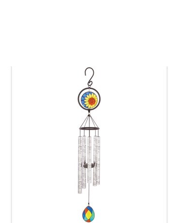Medium Stained Glass Windchime - Memories Left
